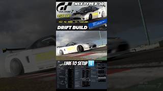 Honda NSX Type R 02 Drift Setup GRAN TURISMO 7 granturismo7 simdrifting simracing jdm drifting [upl. by Minnnie]