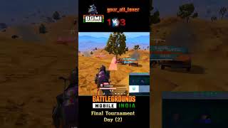 BGMI Final Tournament 1vs3 Clutch final bgmi tournament [upl. by Thomsen]