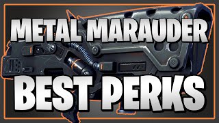 The BEST PERKS for the Metal Marauder in Fortnite Save the World [upl. by Fotzsyzrk]