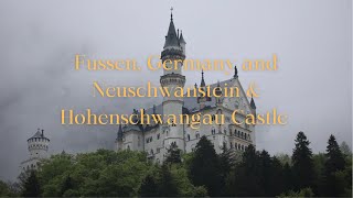 Neuschwanstein And Hohenschwangau Castle in Fussen Germany [upl. by Andi]