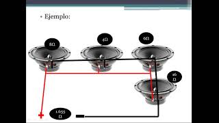 ¿Cuantas bocinas puedo conectar en mi amplificador  Calculo de Ohms [upl. by Jollenta]