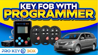 How To Easily Program Your 20042020 Toyota Sienna Key Fob StepbyStep Guide DIY  ProKeyBoxcom [upl. by Neibart962]