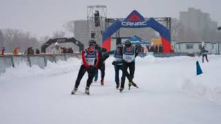 Pentathlon des neiges Sun Life 2023  Défi Iceman Vidéotron sprint classique et ultra [upl. by Azpurua]