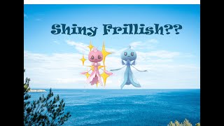 SHINY FRILLISH OR  Pokémon GO [upl. by Anner742]