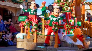 NEW A Christmas Fantasy Parade 2024  Disneyland Park  4K 60FPS [upl. by Penny]