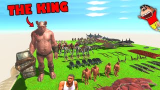 Ogre Lord the King of ARBS in Animal Revolt Battle Simulator with SHINCHAN and CHOP [upl. by Ilil]