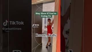 Stay here if youre going to Rome Italy travel rome italy [upl. by Neo909]