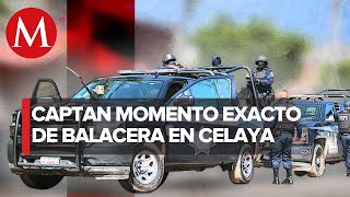 Policías de Celaya abaten a 5 delincuentes [upl. by Otreblig]