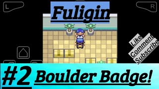 Pokemon Fuligin Part 2 PokeFan Earned Boulder Badge From Ned At Reinbort Town [upl. by Inihor673]