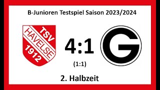 TSV Havelse U16  SV Germania Grasdorf U17 41 11 2 Halbzeit [upl. by Ellard]