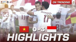 HIGHLIGHT Vietnam 0 vs 3 Indonesia  R2  KUALIFIKASI PIALA DUNIA 2026 [upl. by Alyehc]