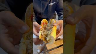 First Time Trying Jersey Mike’s Cheesesteak foodie foodvlog cheesesteak fastfood foodreview [upl. by Wadlinger]