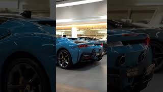 McLaren 765LT vs Ferrari SF90 automobile carsofyoutube supercarsdubai mclaren dubai ferrari [upl. by Elbert200]