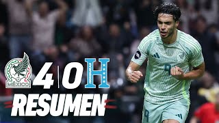 MÉXICO 40 HONDURAS  Goleada y remontada en el Nemesio Diez [upl. by Nanahs688]