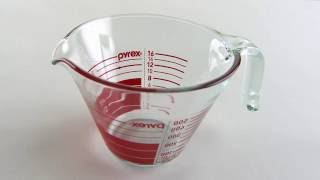 How a Pyrex Measuring Cup is made 30 seconds [upl. by Wobniar]