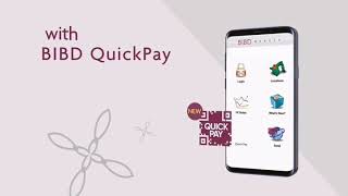 BIBD QuickPay  Cashless Payment via QR Code [upl. by Jo-Ann]