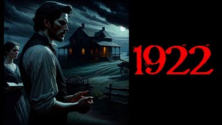 1922 By Stephen King  Audiobook Full Length  Scary Paranormal [upl. by Thornie201]