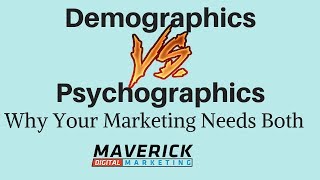 How to use Demographics and Psychographics In Marketing [upl. by Strade995]