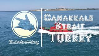 Transit via Canakkale Strait Turkey  From Gemlik Port in Turkey out to Aegean Sea [upl. by Pace]