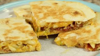 Macaroni And Cheese Quesadilla by Rockin Robin [upl. by Ennairoc611]