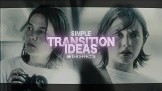 simple transition ideas  after effects [upl. by Gaves]