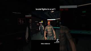 brutal bar fight vr gaming fight nightclubsimulator [upl. by Debor653]