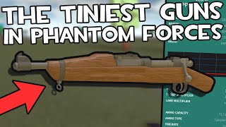 I MADE THE SMALLEST GUNS IN PHANTOM FORCES [upl. by Australia]