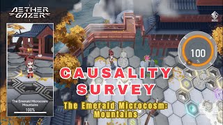 Aether Gazer Causality Survey  The Emerald Microcosm Mountains 100 [upl. by Scarito935]