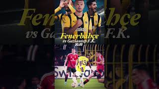 Fenerin maçı var shorts fenerbahçe gaziantep [upl. by Fedora]