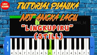 TUTORIAL PIANIKA LAGU ROHANI quot LINGKUPIKU quot STILL  BACKING TRACK  KARAOKE [upl. by Gris]