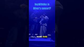 BoyWithUkes Unexpected Performance at Oliver Tree Concert [upl. by Dleifyar]