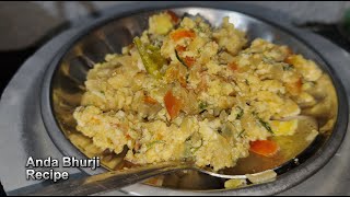 Anda Bhurji Recipe  Egg Recipe  Recipe of Egg  Scrambled eggs  Recipeofegg  LuncheLunch [upl. by Eelamme]