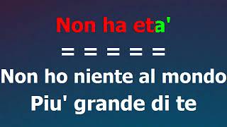 Gianni Morandi  Tenerezza  KARAOKE [upl. by Nosiddam]