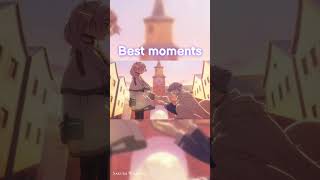 Frieren and Himmel best moments ❤✨😭 frieren himmel sad animeshorts [upl. by Waylan]