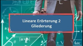 Lineare Erörterung 2 Gliederung [upl. by Travis]