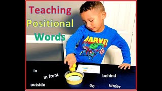 Teaching Positional Words [upl. by Llehsram]