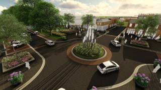 Kannapolis Streetscape  West Avenue Animation [upl. by Katrinka]