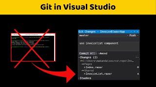 How to use Git with Visual Studio 2022 Step by step [upl. by Sivert]