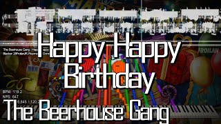 『Black MIDI  Synthesia 3D』 Beerhouse Gang  Happy Happy Birthday  29FroilanJR Reymundo amp DomiDam [upl. by Enyaw]