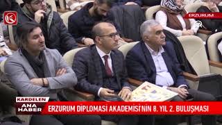 Kardelen TV  Erzurum Diplomasi Akademisinin 8 Yıl 2 Buluşması [upl. by Cobb]