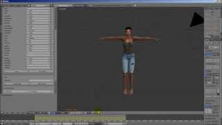 BVH Motion Capture Retargeting for Second Life Avastar Rig [upl. by Inez]