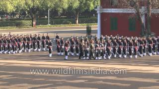 Proud cadets in companies at IMA parade [upl. by Asatan207]