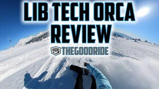 Lib Tech Orca 20192023 In Depth Snowboard Review vs Apex Orca Golden Orca and Gnu Gremlin [upl. by Akim]