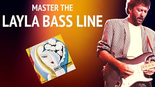 Master The Layla Bass Line  Eric Clapton Cover No230 [upl. by Josepha]