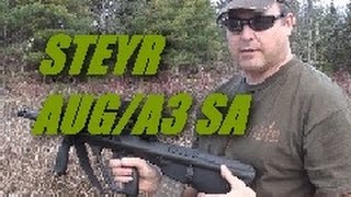 Steyr AUG A3 SA SemiAutomatic Made in USA [upl. by Anipsed]