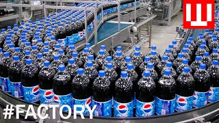 How Pepsi Is Made In Factory  Inside Pepsi Factory And Other Beverage [upl. by Humbert]