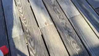 How to apply waterproof sealant paint to a deck 1 of 2 Easy 1 day job [upl. by Ila]