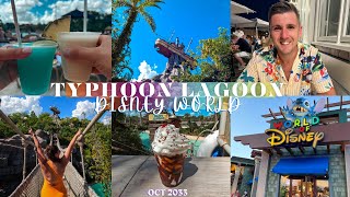 A DAY AT DISNEYS TYPHOON LAGOON amp A DATE NIGHT AT DISNEY SPRINGS BOATHOUSE amp GIDEONS  OCT 2023 [upl. by Lipscomb400]