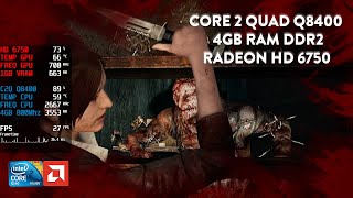 Resident Evil Revelations 2  Core 2 Quad Q8400  4GB DDR2  HD 6750 [upl. by Elfrida]