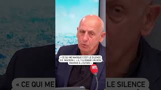 quotCe qui me marque vraiment cest le silence dEmmanuel Macronquot [upl. by Constantin]